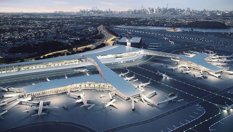 New York’s LaGuardia air terminal makeover uncovered