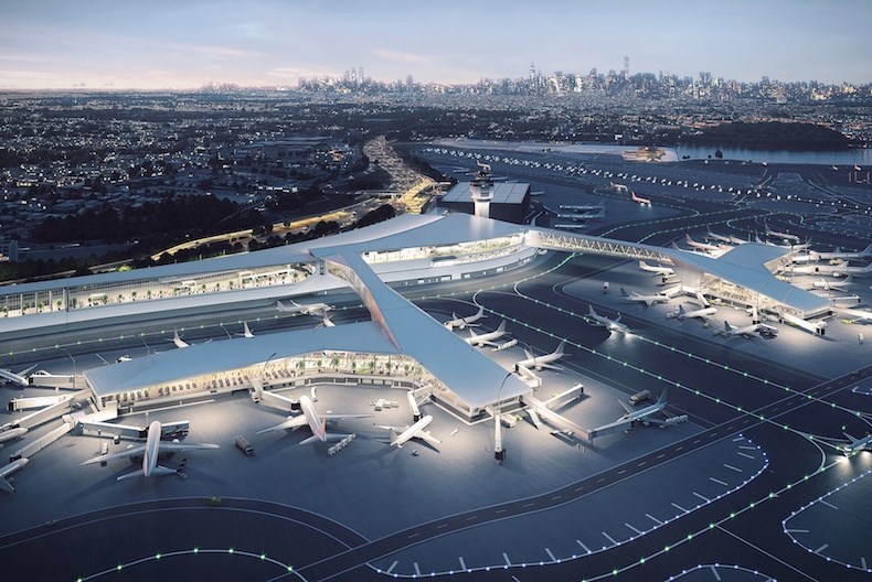New York’s LaGuardia air terminal makeover uncovered