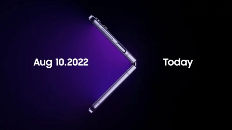 Samsung  reportedly sell 10 million foldable smartphones in 2021: Records, the Galaxy Z Flip 4 and Z Fold 4 debuts have been teased.