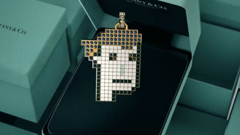 Tiffany is selling a custom CryptoPunk pendant for $50,000