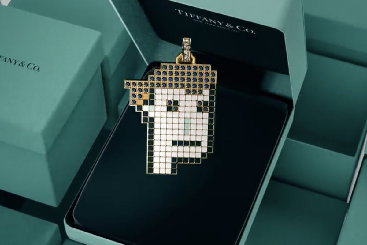 Tiffany is selling a custom CryptoPunk pendant for $50,000