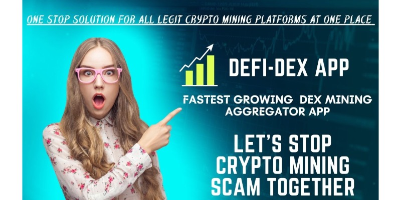Defi-Dex is a fastest growing crypto mining dex aggregator