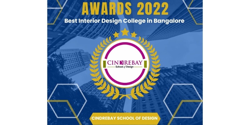 Cindrebay Wins The Best Interior Design Institute in Bangalore Award from Kraftivo