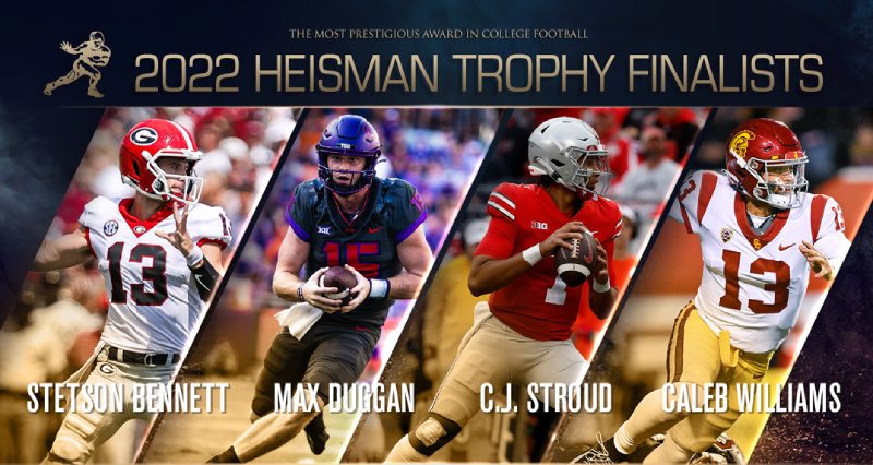 Heisman Trophy finalists have been revealed, with Caleb Williams leading the pack