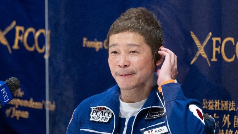 Maezawa, a Japanese billionaire, has announced a crew of artists for a lunar expedition