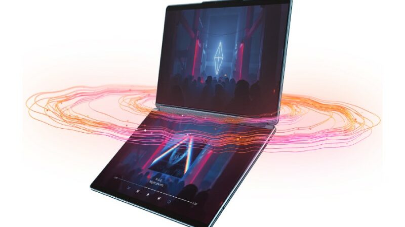 New Yoga laptops from Lenovo come with a dual-screen OLED model