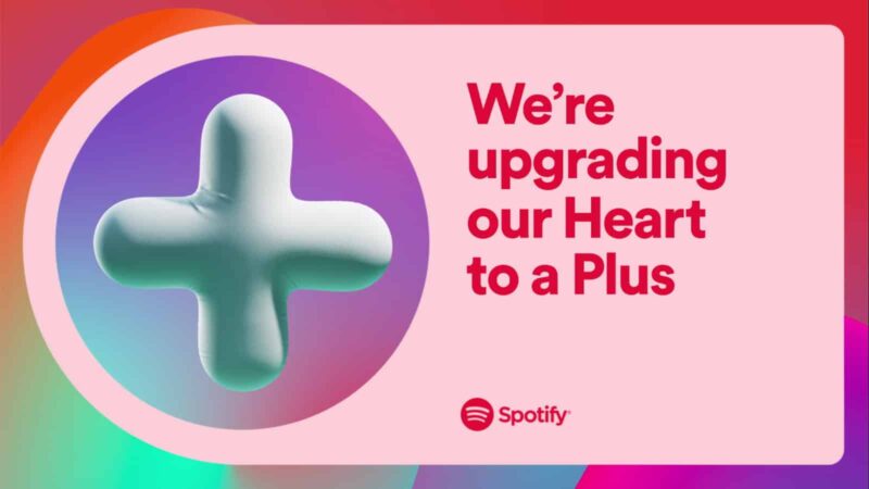 Spotify is introducing a new and improved “plus” button in place of its heart icon