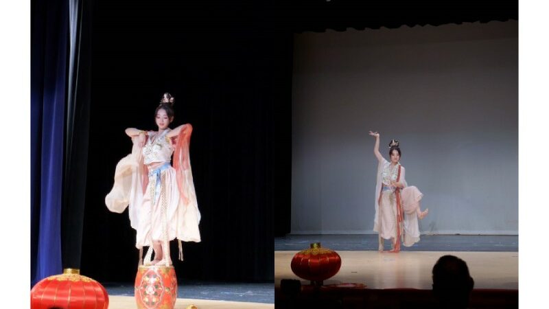 Excellent performance by Chinese dancer Li Ziyao at the Chinese New Year Gala
