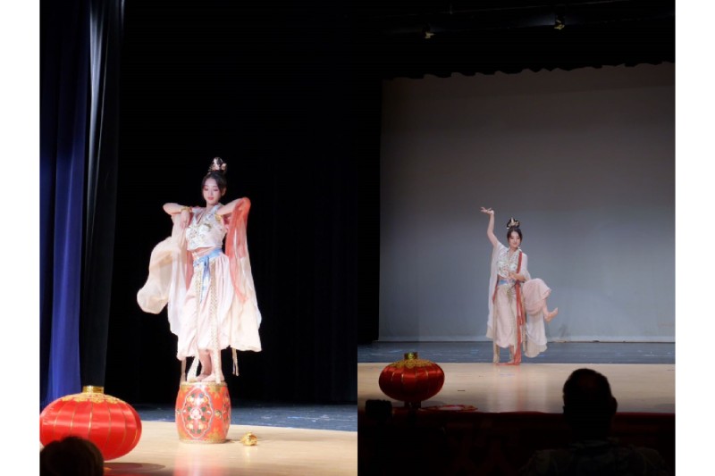 Excellent performance by Chinese dancer Li Ziyao at the Chinese New Year Gala