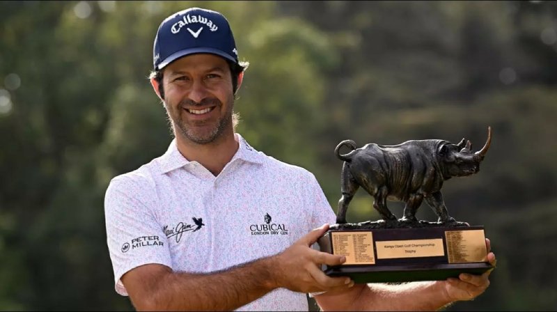 Jorge Campillo wins the Kenya Open by two shots