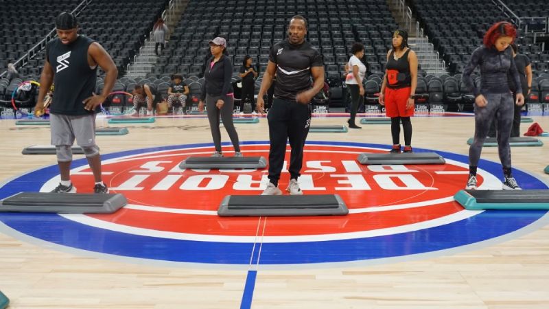 SWEAT FACTORY CEO SHANE MAKES HISTORY AS FIRST CELEBRITY FITNESS TRAINER TO PARTNER WITH DETROIT PISTONS