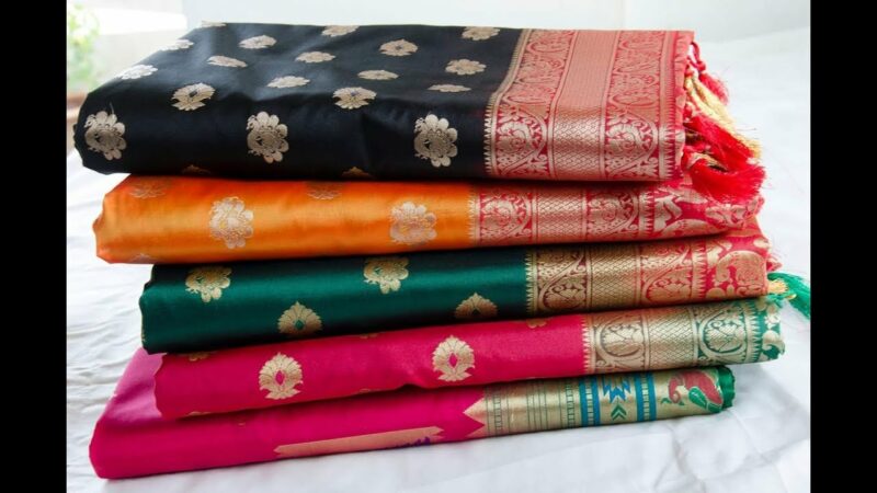 The Intricate Weaving Process of Chanderi Silk Sarees