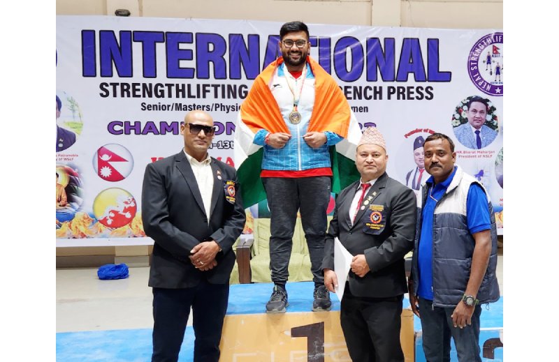 Bilaspur’s Rohan Shah wins Gold in Strength Lifting, Incline Bench Press Championship, and makes for an inspiring success story
