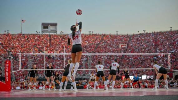 According to the school, the attendance of more than 92,000 at a women’s volleyball tournament sets a new world record.