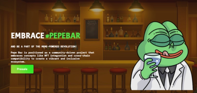 Pepe Bar: Redefining Meme-Inspired Cryptocurrencies with Innovative Features