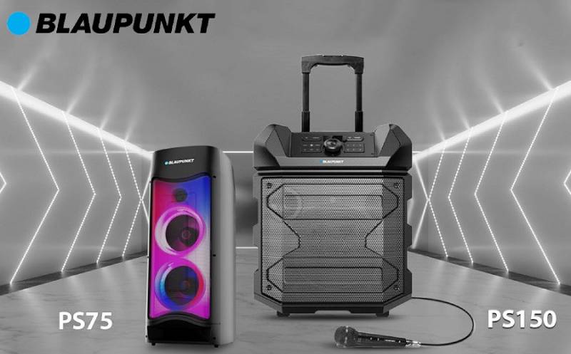Launch of PS150 and PS75 Party Speakers by Blaupunkt