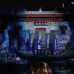 ▲ Nantou City’s walls showcase Chinese-Italian culture.