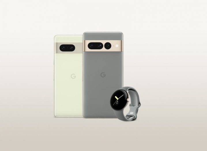 Before the October 4 launch, Google unveils the Pixel 8, Pixel 8 Pro, and Pixel Watch 2 designs.