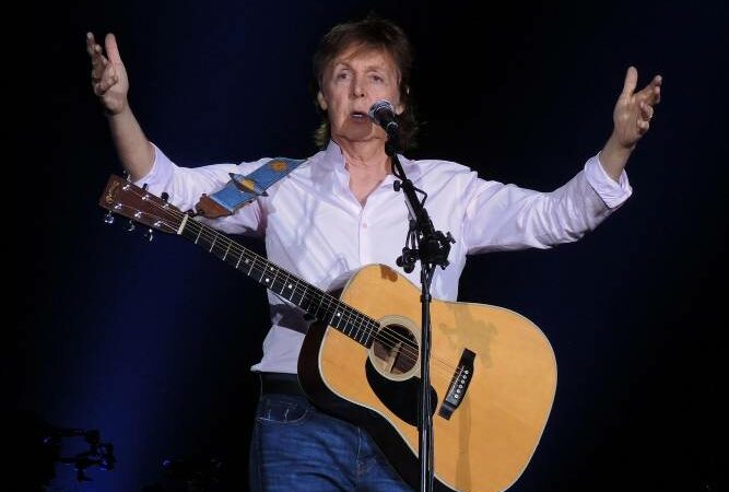 After nearly two decades, Paul McCartney launches his tour with a Beatles song as the first stop