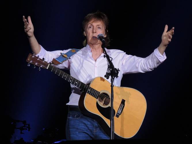 After nearly two decades, Paul McCartney launches his tour with a Beatles song as the first stop