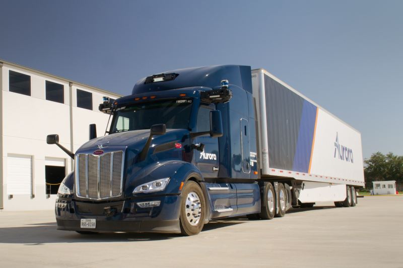 Launching in late 2024, Aurora’s First Commercial-Ready Driverless Truck Route