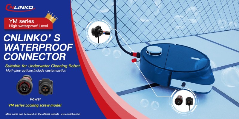 New Trend of Underwater Cleaning Robot, Solution Analysis of CNLINKO’s Waterproof connectors