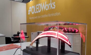 At CES 2024, OLEDWorks will launch a new brand of automotive lighting