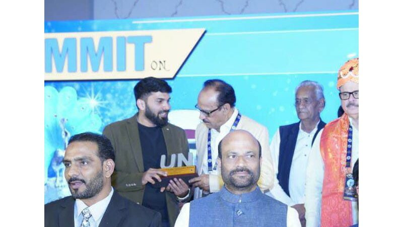 Mumbai-based peace activist Dr. Ahmed Haque was honoured with the United Nations Global Peace Ambassador Award
