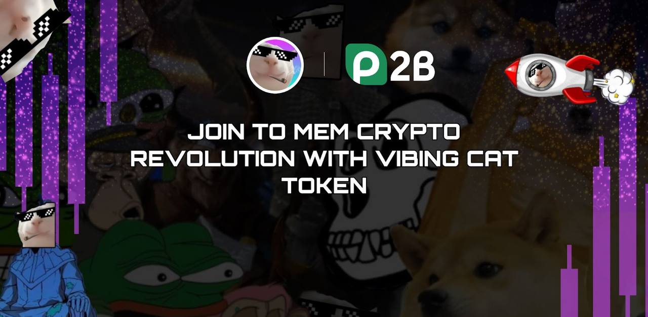 JOIN TO MEM CRYPTO REVOLUTION WITH VIBING CAT TOKEN