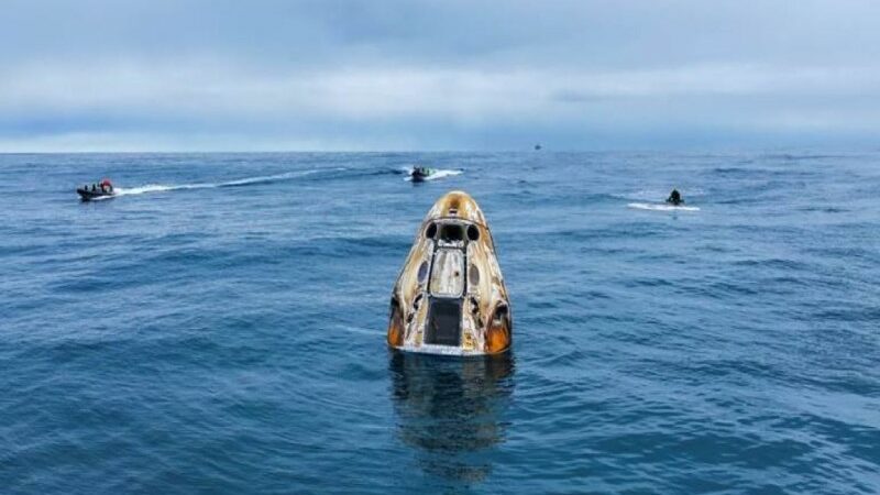 Ax-3 Astronaut Crew Lands off the Coast of Florida Following a Nearly Week-Long Delay Due to Weather