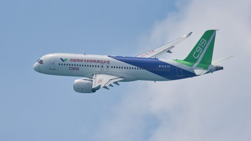 China to Feature Domestic Jetliner at Singapore Airshow