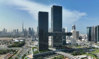Dubai Unveils World's Largest Cantilever Over Six-Lane Highway