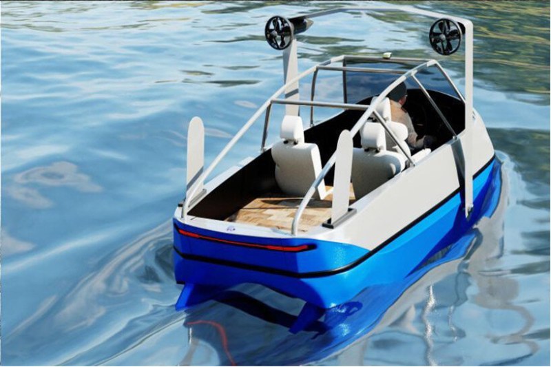 “Flying Over Water”: The Reason this Electric Boat-Car Hybrid will Behave Like an Aircraft