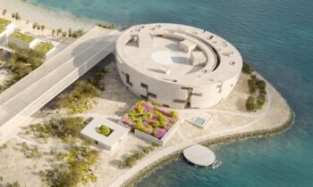 Herzog & De Meuron Reveals Concrete Museum on Qatari Island