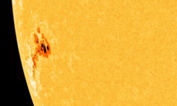 Massive 'Martian Sunspot' Visible From Mars is so Large. It Faces Earth now