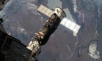 Progress 87 Rolls onto the International Space Station as a Cargo Ship