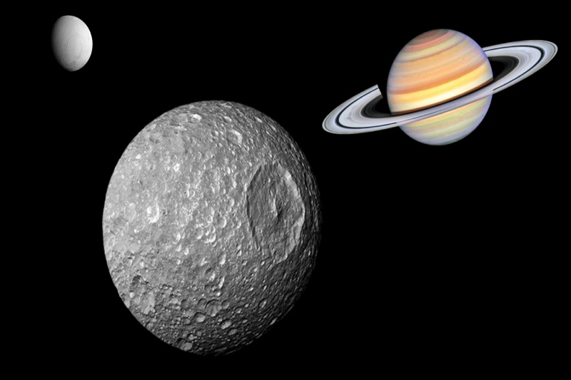 Scientists Find Hidden Ocean Under Saturn’s ‘Death Star’ Moon