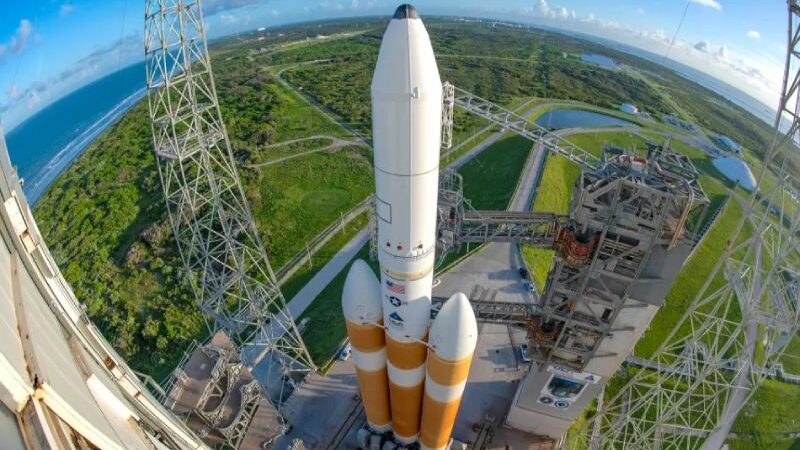 Just Prior to Liftoff, the Last Delta IV Heavy Rocket Launch was Halted