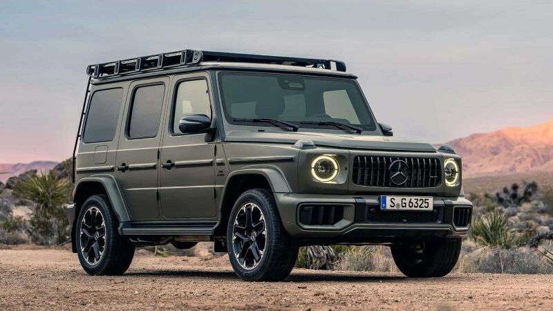 New Mercedes G-Class Features a “Transparent” Hood and More Power