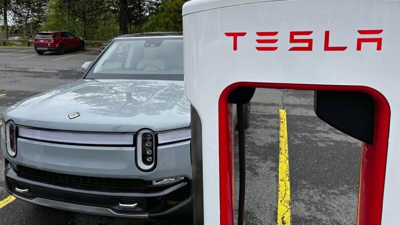 Rivian Vehicles Can Use Tesla Chargers