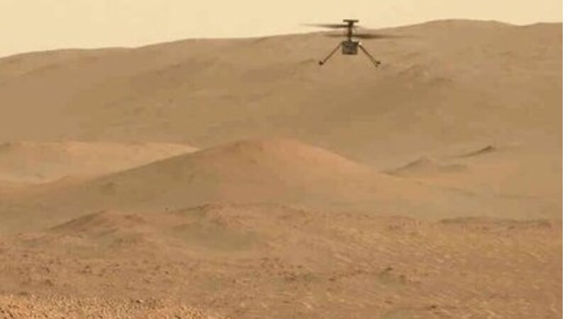 Using Remote Imaging, Scientists Find the Fractured Rotor Blade of the Damaged Mars Helicopter