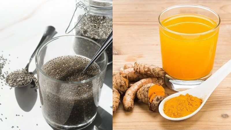 What Happens if Raw Turmeric Water is Mixed with Chia Seeds?
