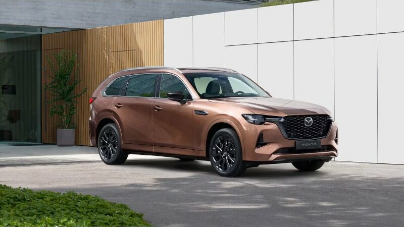 European Debut of the Mazda CX-80 3-Row SUV in 2024