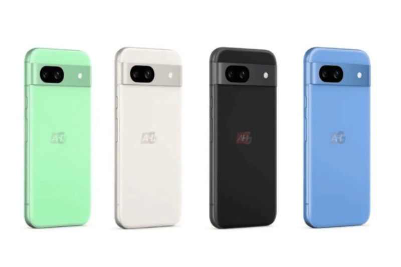 Here is the Google Pixel 8a in Each of the Four Colors