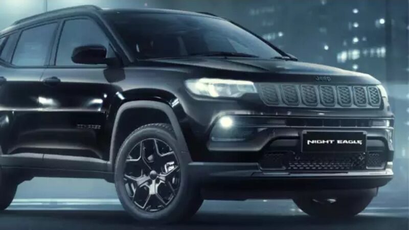 Launched at ₹25.39 Lakh, the Jeep Compass Night Eagle is Priced in India