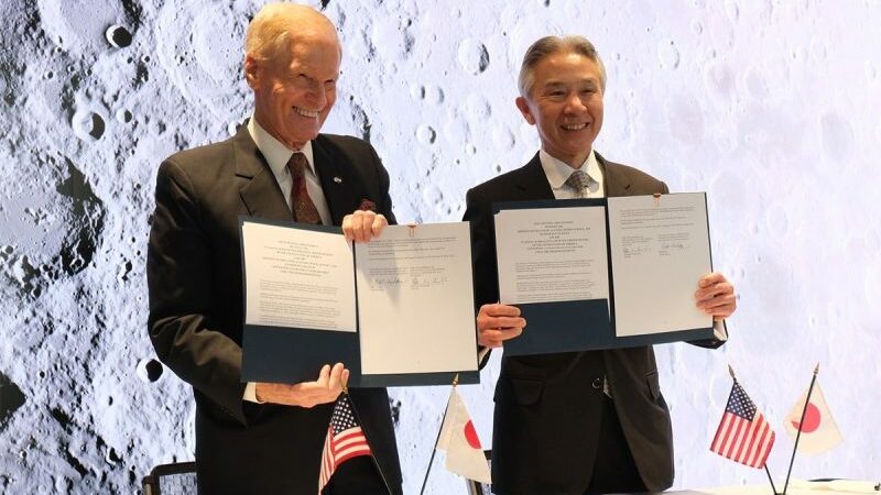 NASA and Japan Sign Agreement for Lunar Rover and Advance Space Cooperation