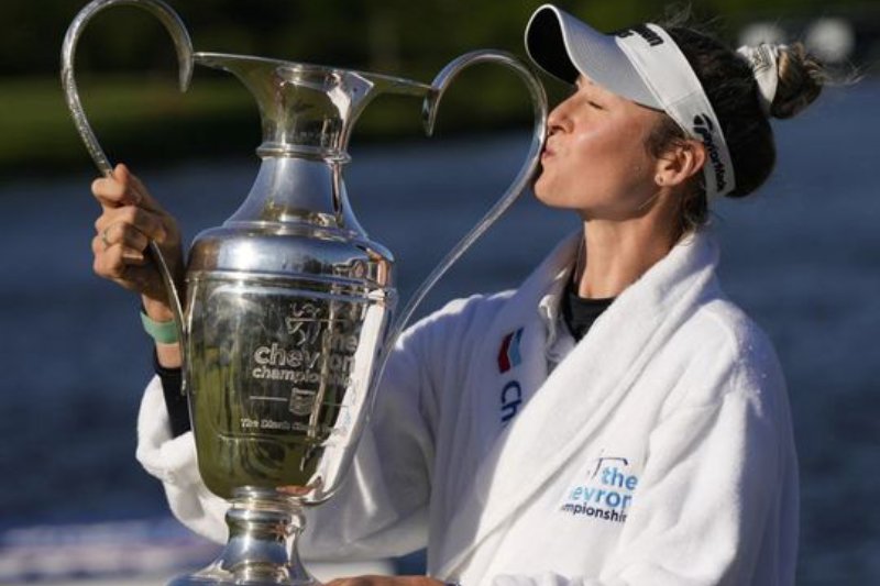 Nelly Korda Wins The Chevron Championship For The Fifth Time in a Row