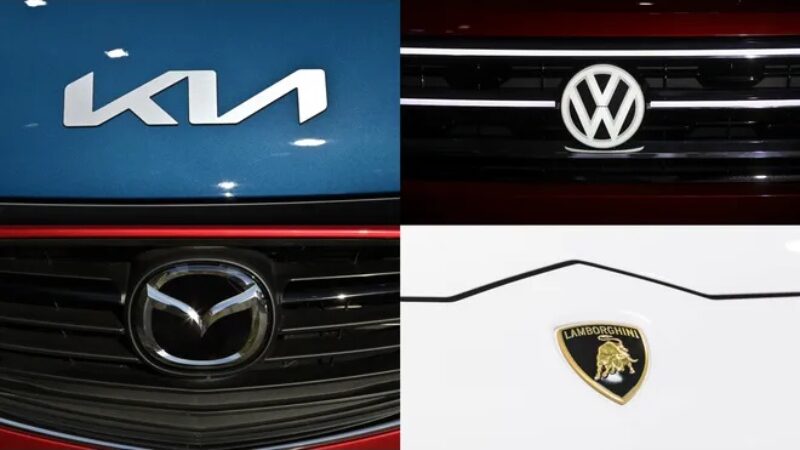 94,000 Cars Have Been Recalled, Including Volkswagen, Mazda, Lamborghini, and Kia