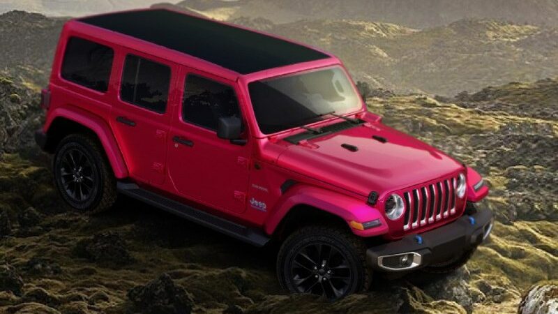 Tuscadero Paint Gives the Jeep Gladiator a Lovely Pink Appearance