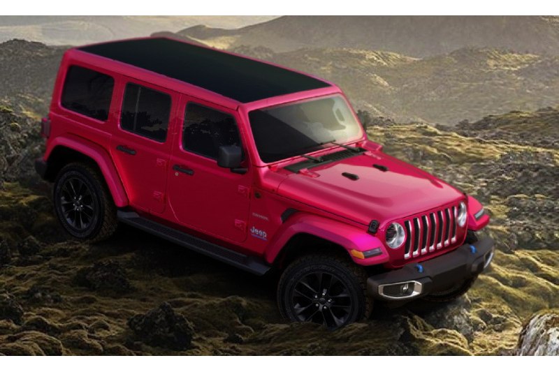 Tuscadero Paint Gives the Jeep Gladiator a Lovely Pink Appearance